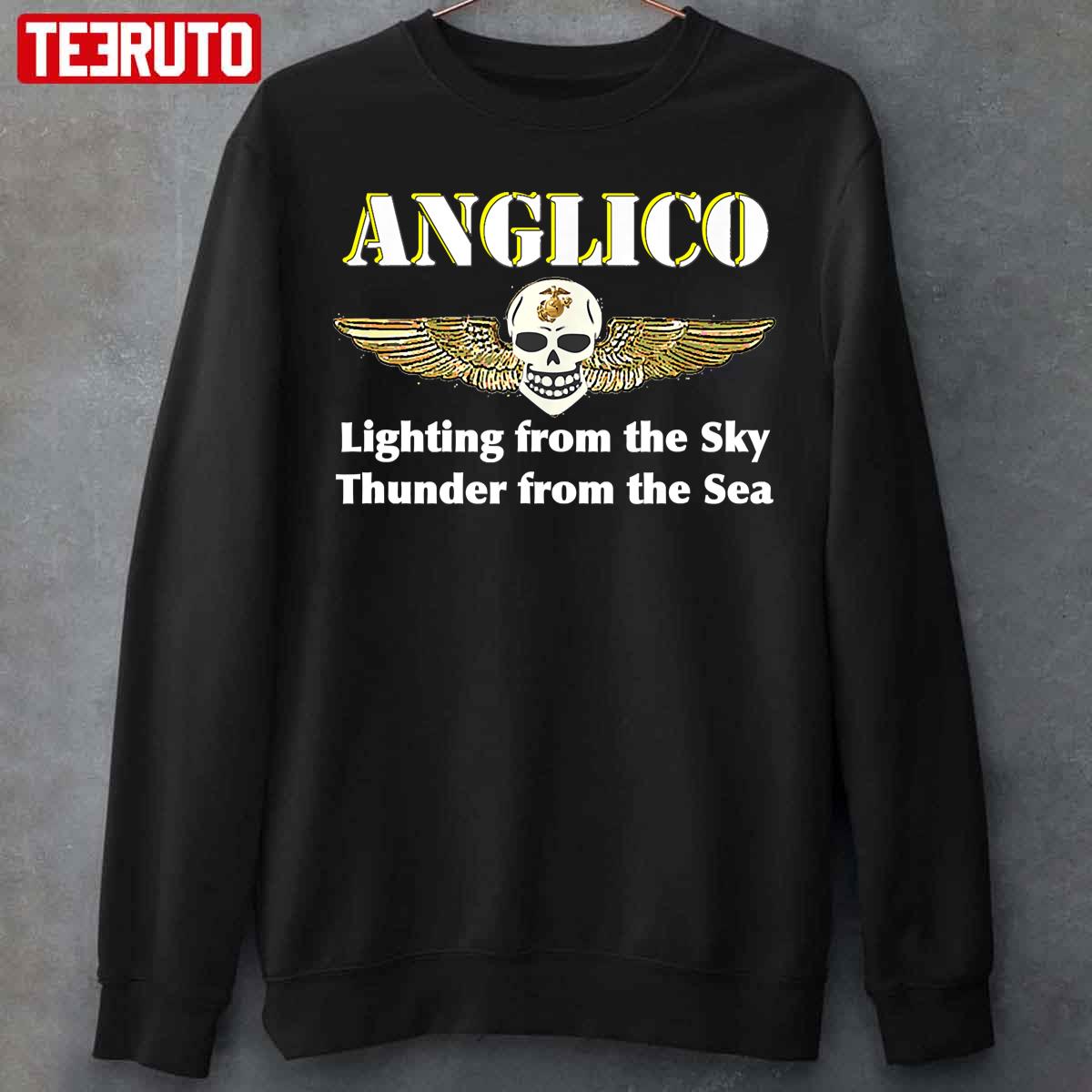 Anglico Eagle Globe Anchor Veteran Unisex T-Shirt