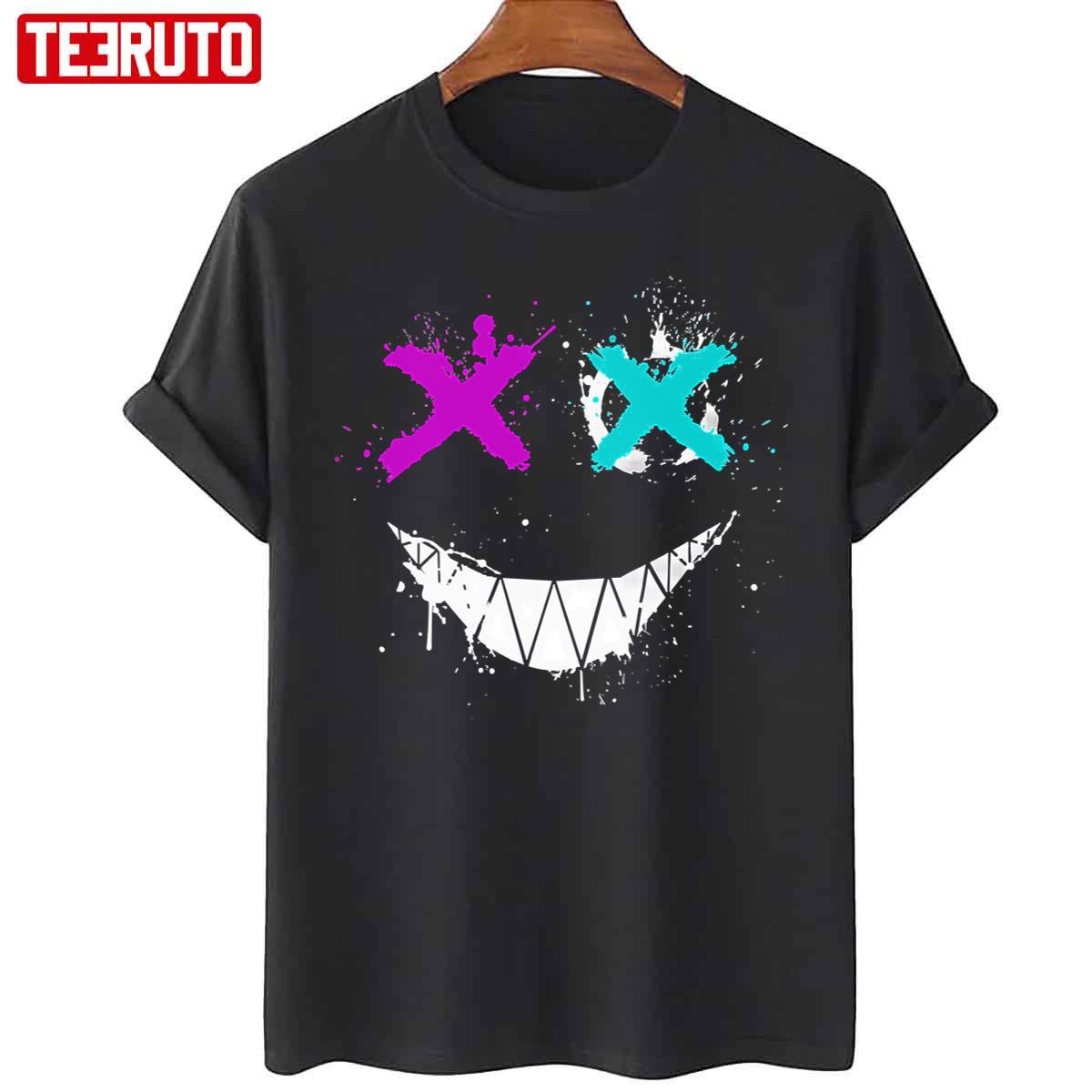 Arcane Jinx Get Jinxed Smiling Face Unisex T-Shirt - Teeruto