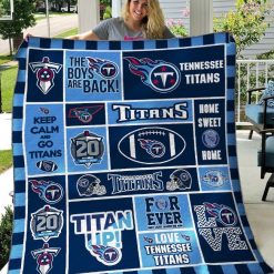 B030629 Quilt Blanket Tennessee Titans
