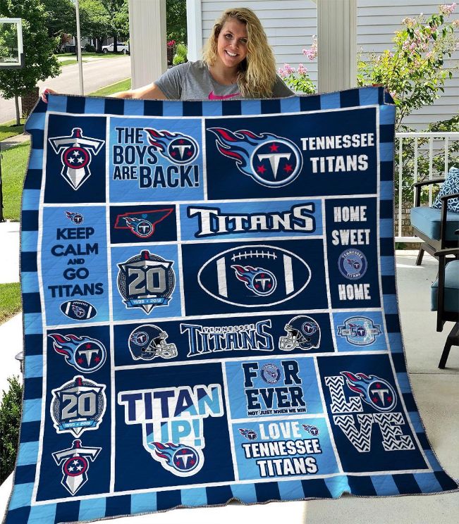 B030629 Quilt Blanket Tennessee Titans - Teeruto