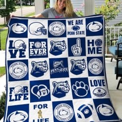 B100619 Quilt Blanket Penn State Nittany Lions