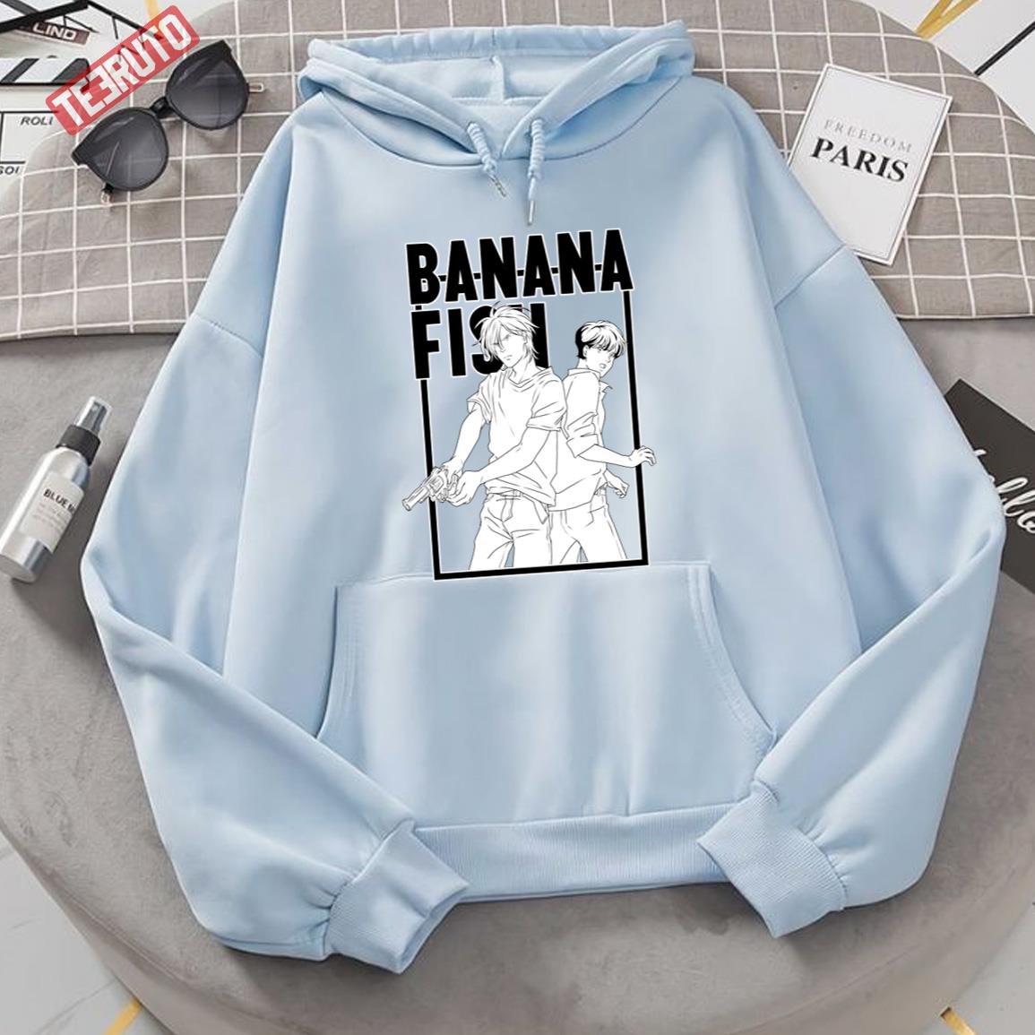 Banana Fish Unisex Hoodie, Sweatshirt