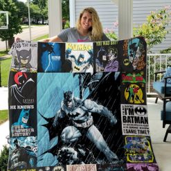 Batman T-Shirt Quilt Blanket