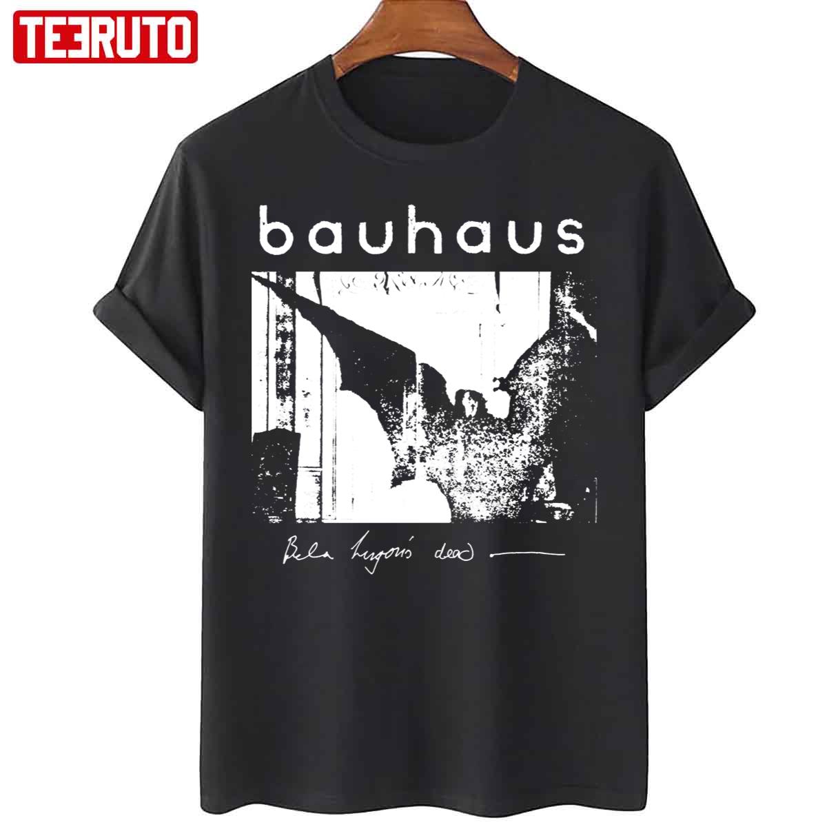 Bauhaus Bat Wings Bela Lugosi’s Dead Unisex T-Shirt