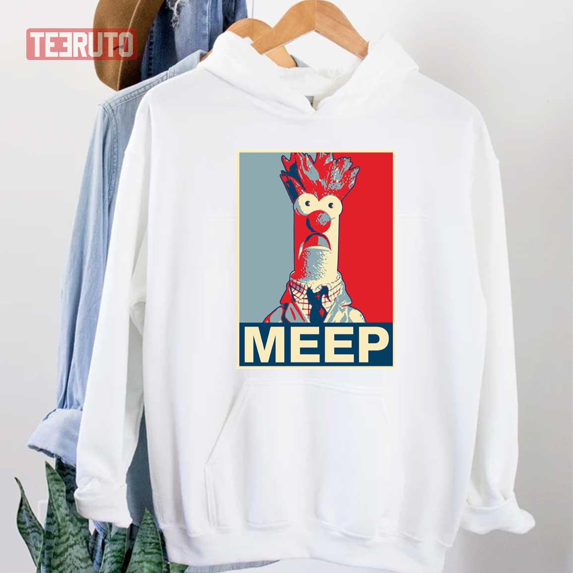 Beaker Meep Pop Art Unisex Hoodie