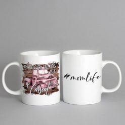 Behind Every Bad Bitch Is A Carseat Momlife Funny Mother’s Day For Mom Cute Mom Coffee Lover