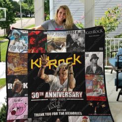 Bl  Kid Rock Quilt Blanket