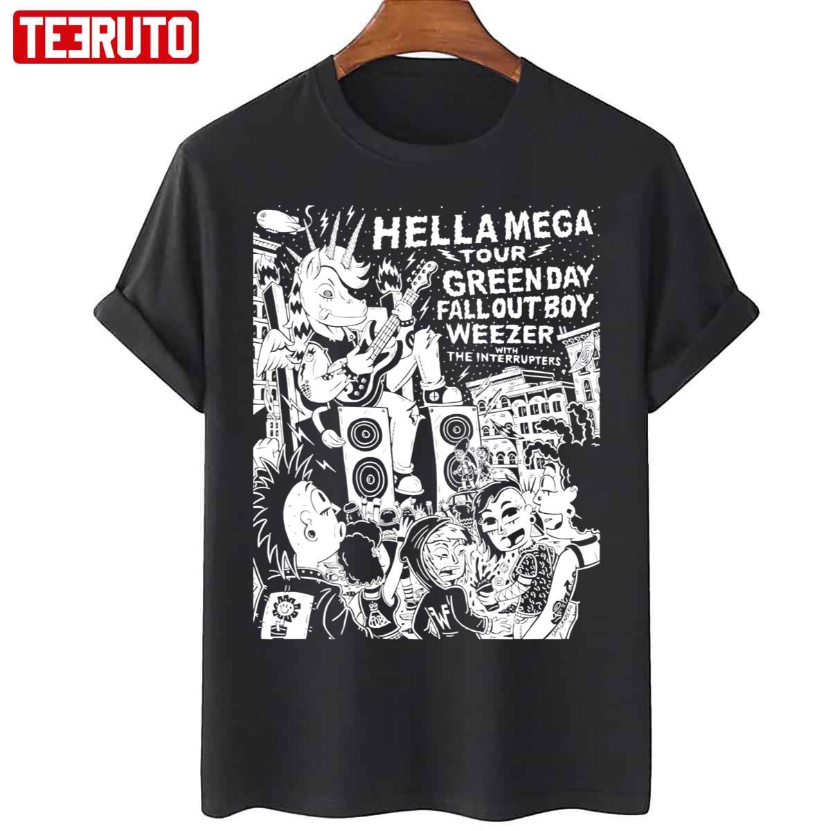 Black And White Hella 2021 2022 Unisex T-Shirt