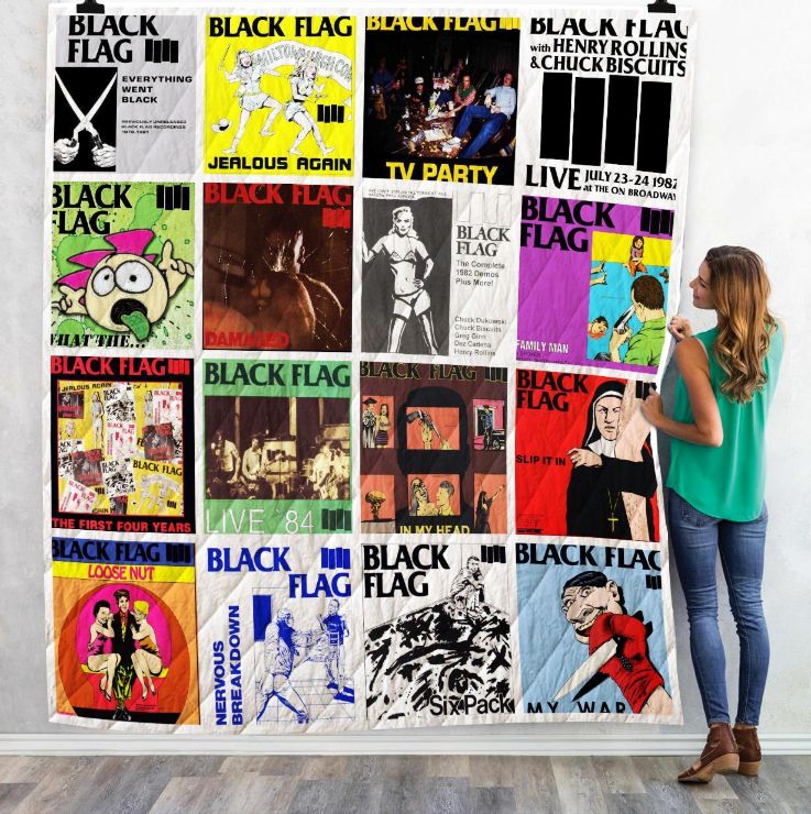 Black Flag 0286 Quilt Blanket