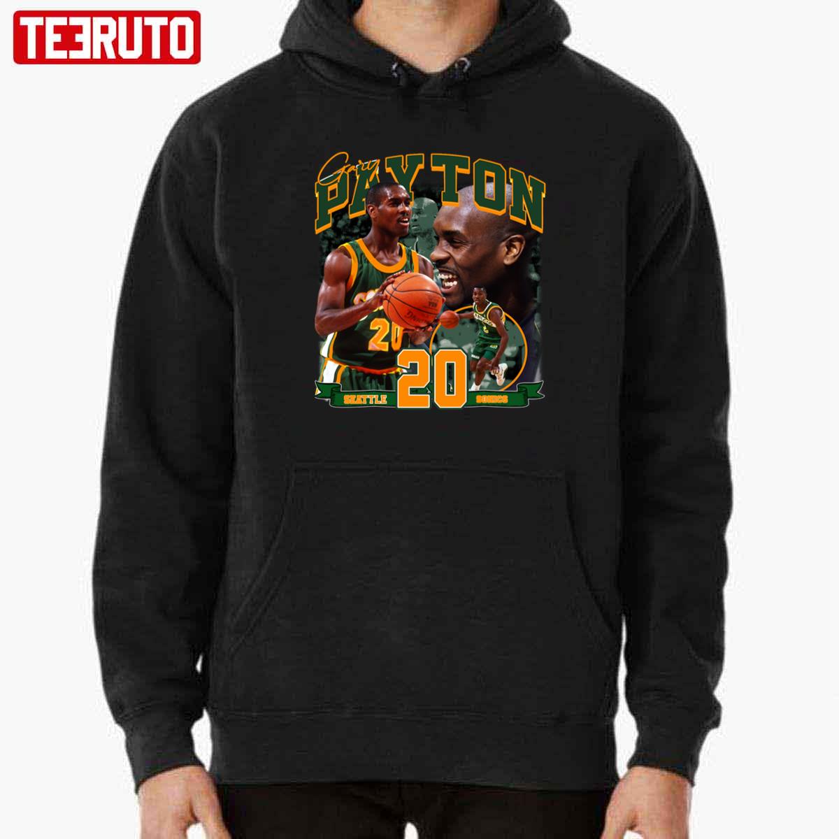 Boston Celtics Basketball No.20 Gary Payton Unisex T-Shirt