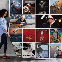 Brad Paisley Quilt Blanket 01