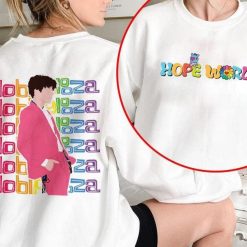 BTS J Hope Lollapalooza 2022 Hobipalooza World Two Side Unisex Sweatshirt