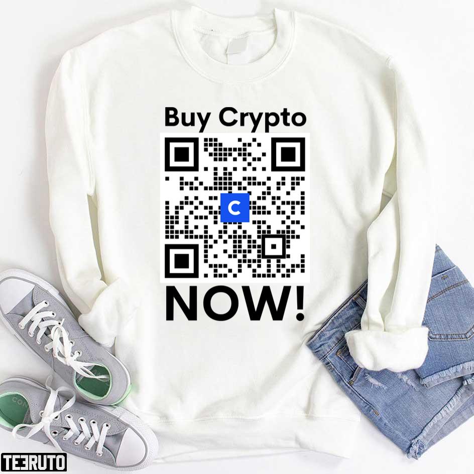 Buy Crypto Now Qr Code Unisex T-Shirt