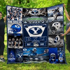 Byu Cougars Quilt Blanket LC18