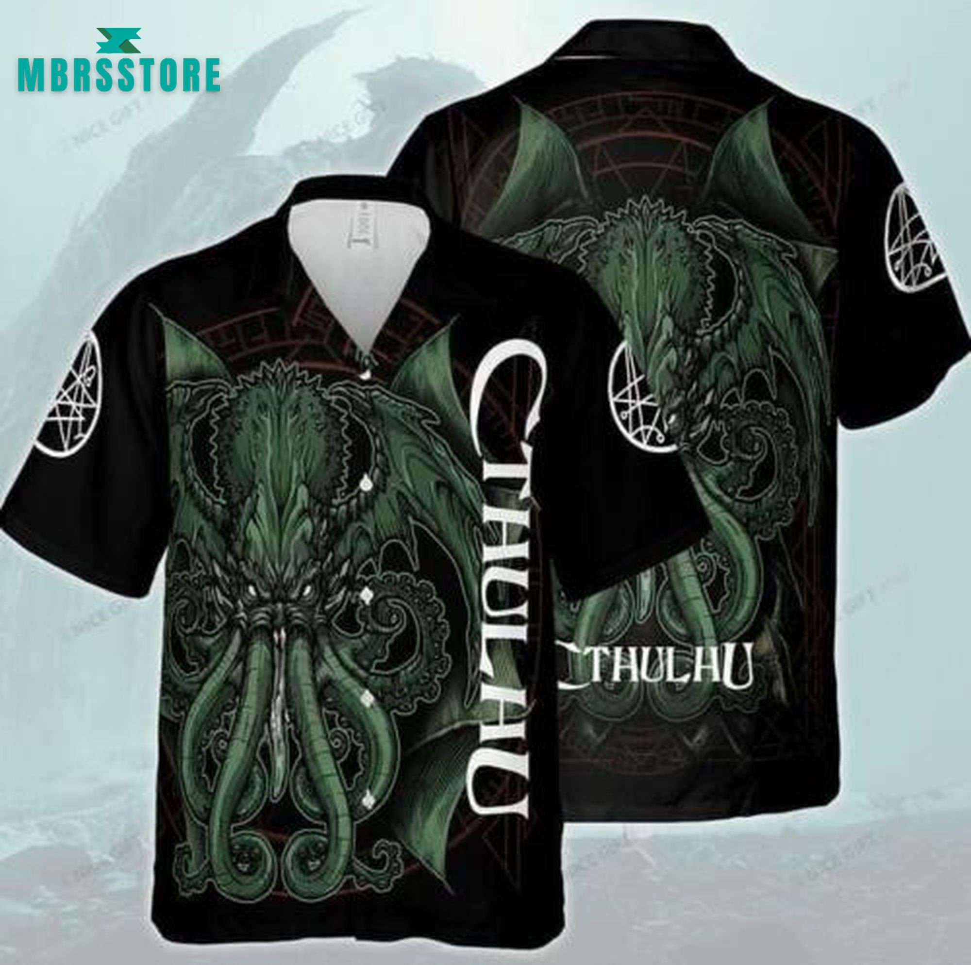 Call Of Cthulhu All Over Print Summer Matching Funny Hawaiian Shirt