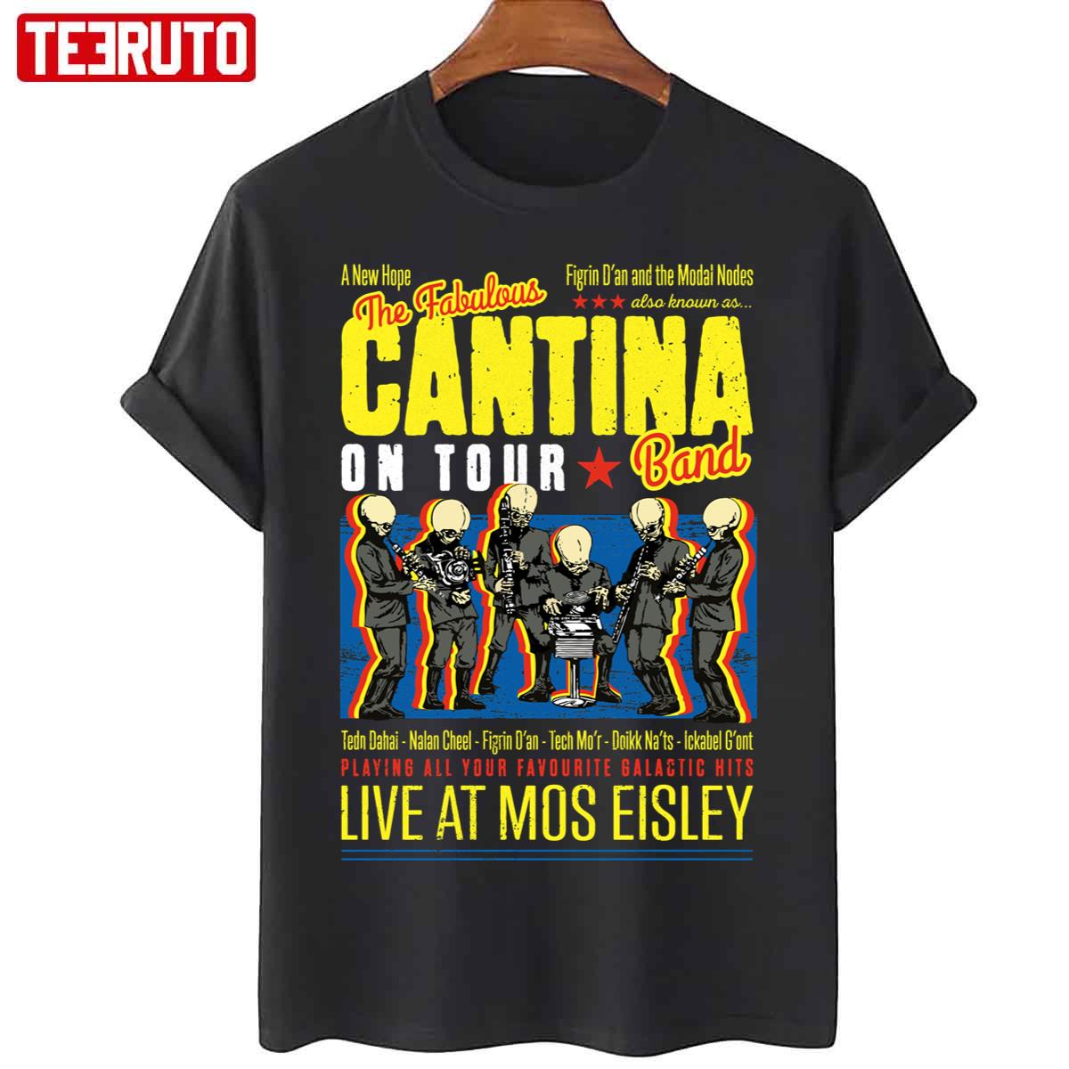 t shirt cantina band