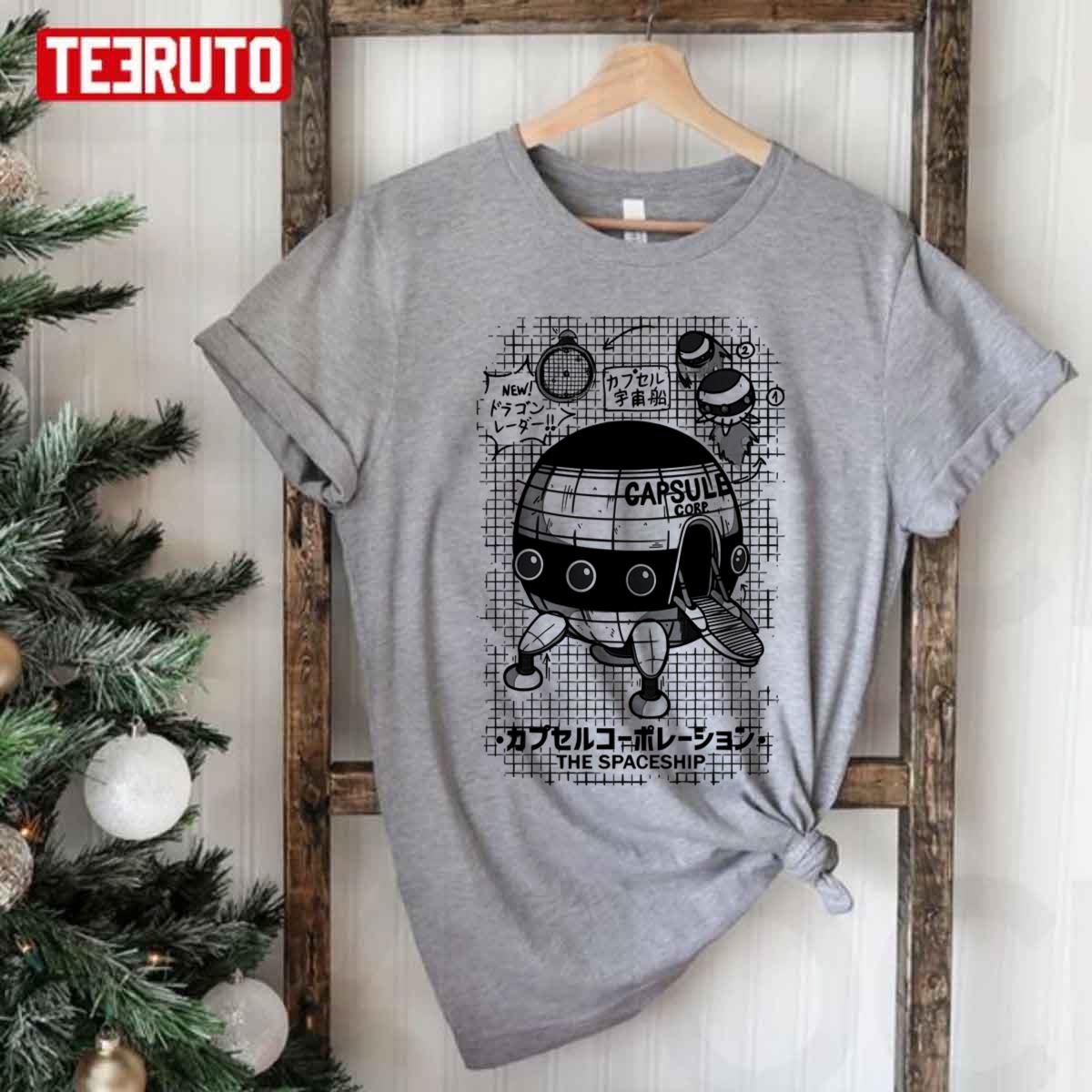Capsule Spaceship Unisex T-Shirt