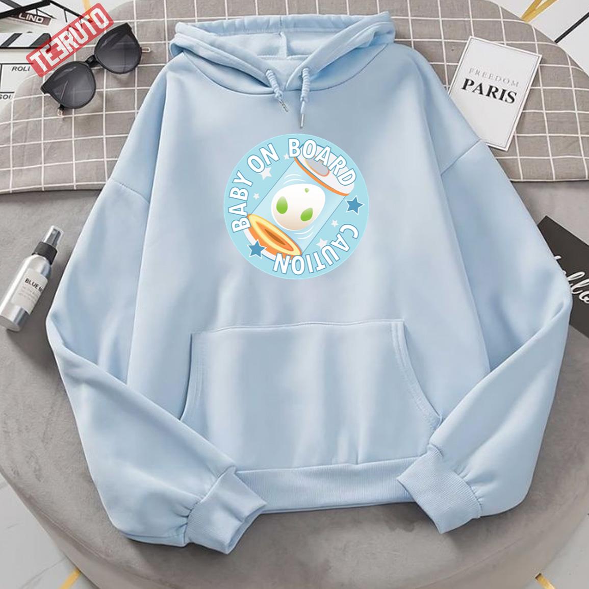 Caution Baby On Board Pokemon Unisex Hoodie