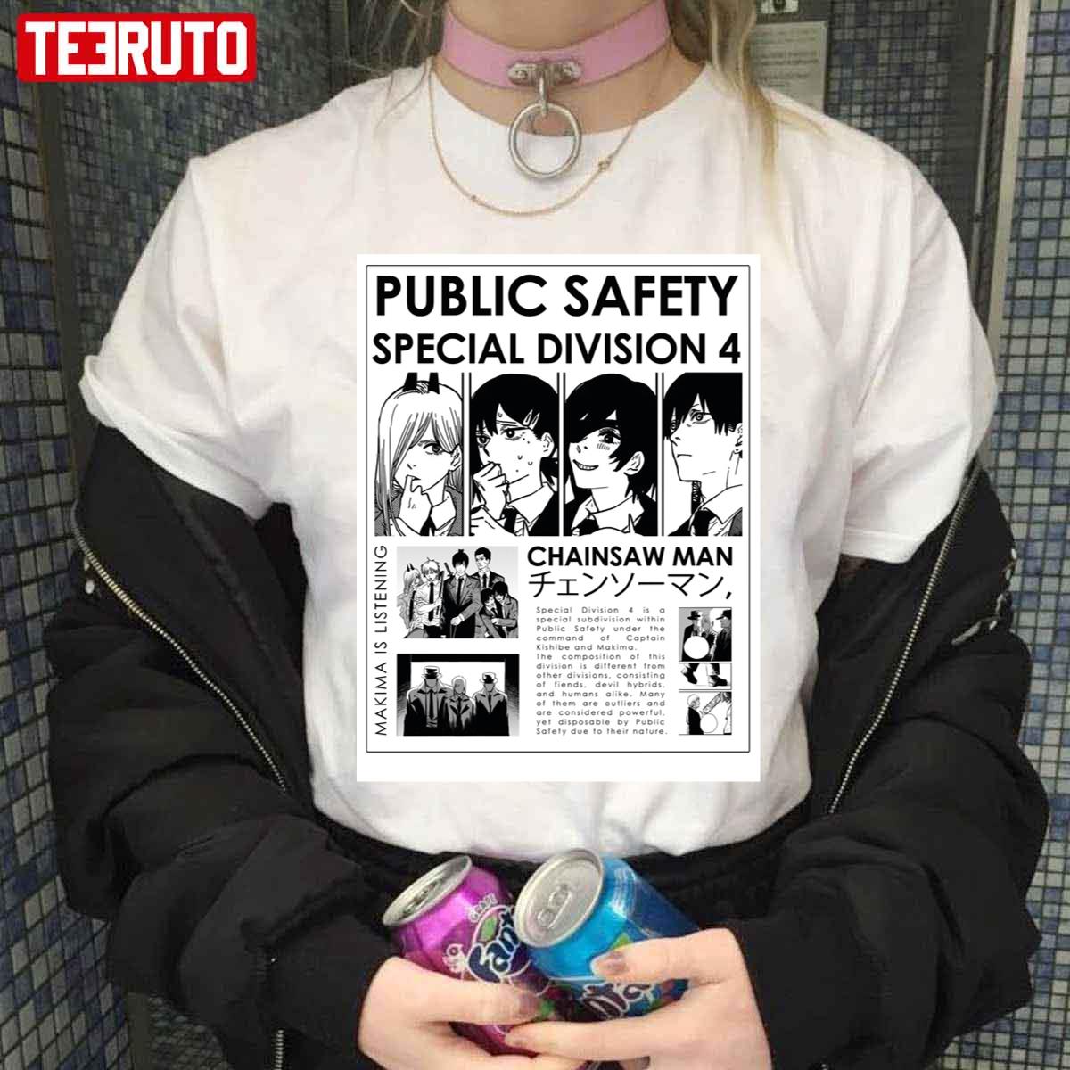 Chainsaw Man Special Division 4 Unisex T-Shirt