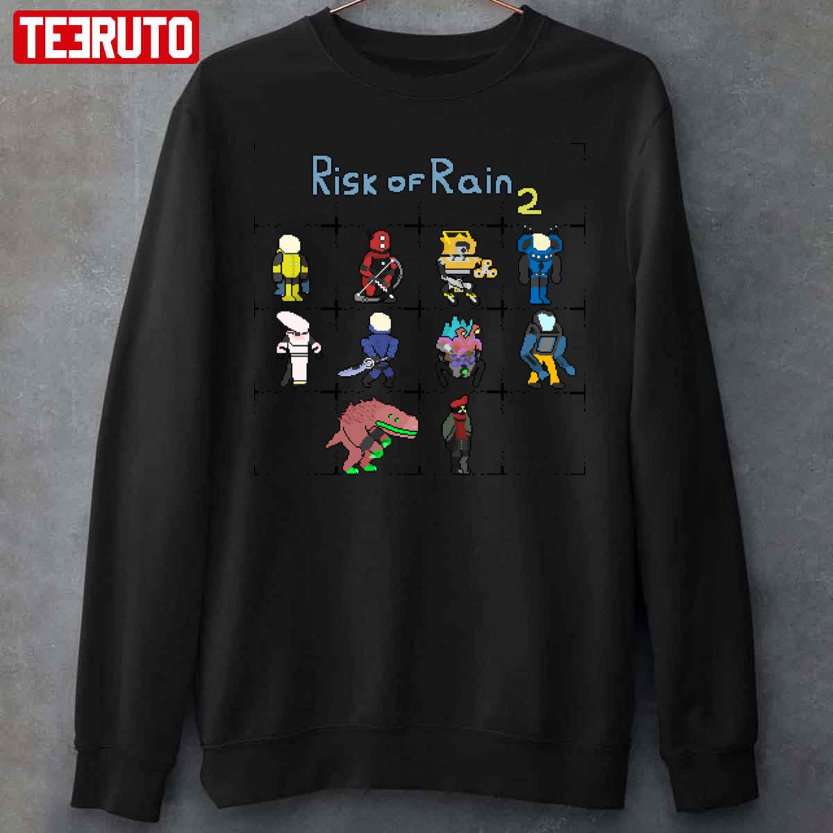 Characters Ror Rain Risk Game Unisex Sweatshirt