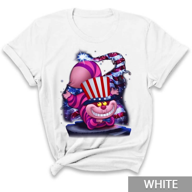 Disney Chesire Cat Alice In Wonderland White Pink Baseball Jersey Shirt -  The Clothes You'll Ever Need