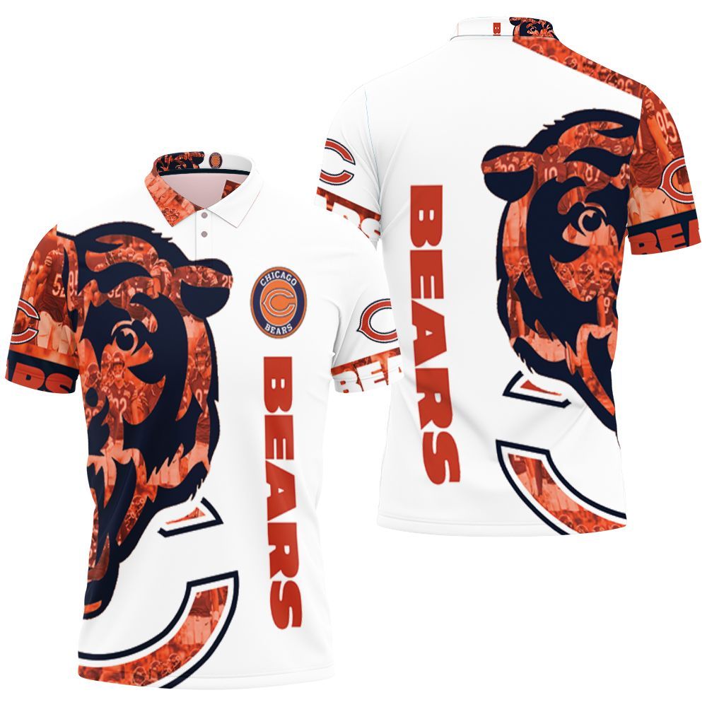 Chicago Bears Nfl For Bears Fan 3d Jersey Polo Shirt All Over Print Shirt 3d T-shirt