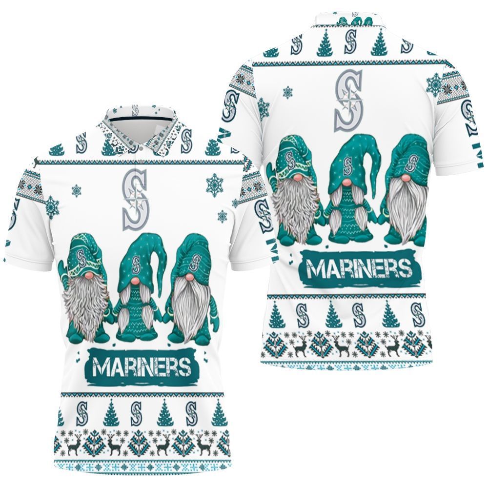 Christmas Gnomes Seattle Mariners Ugly Sweatshirt Christmas 3d Polo Shirt All Over Print Shirt 3d T-shirt