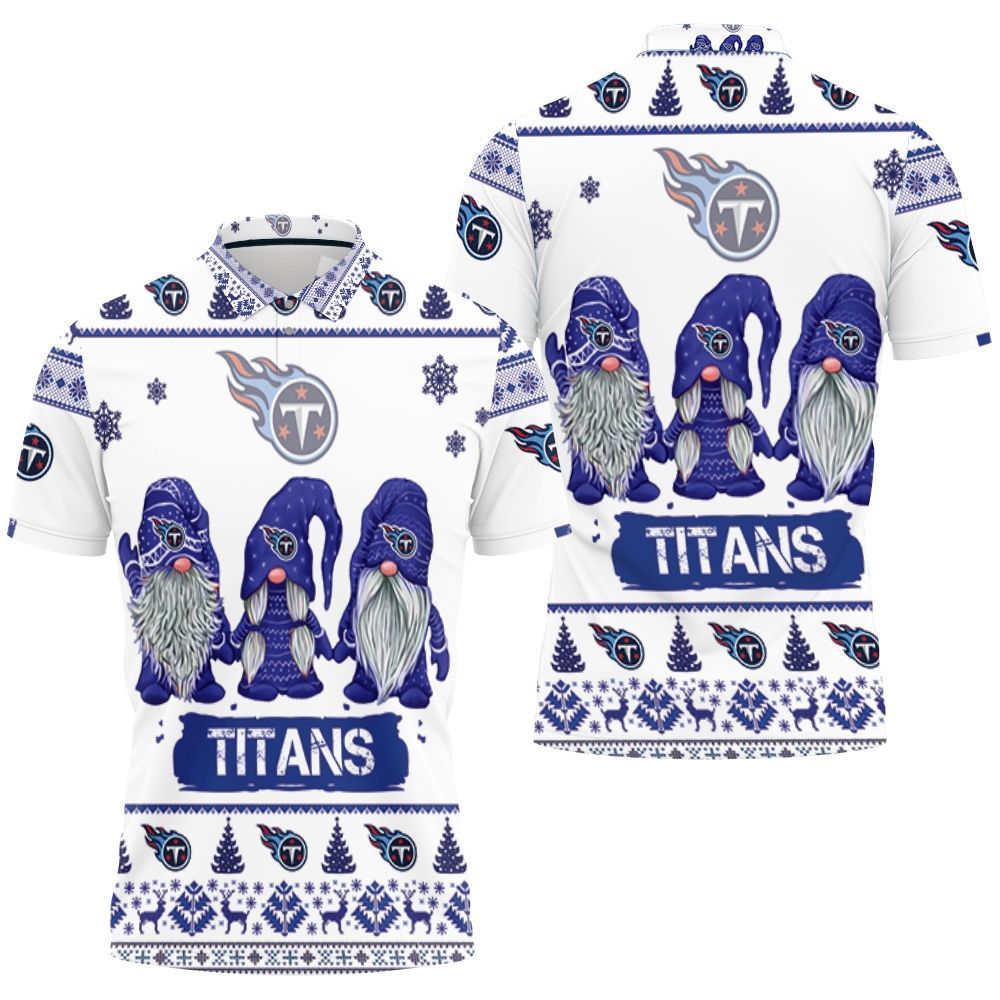 Christmas Gnomes Tennessee Titans Ugly Sweatshirt Christmas 3d Polo Shirt All Over Print Shirt 3d T-shirt