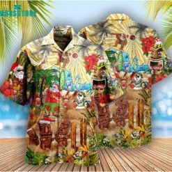 Christmas Mele Kalikimaka Vintage Summer Hawaiian Shirt