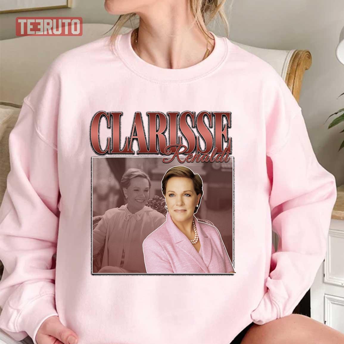 Clarisse Renaldi Julie Andrews Princess Diaries 90s Inspired Vintage Homage Unisex Sweatshirt
