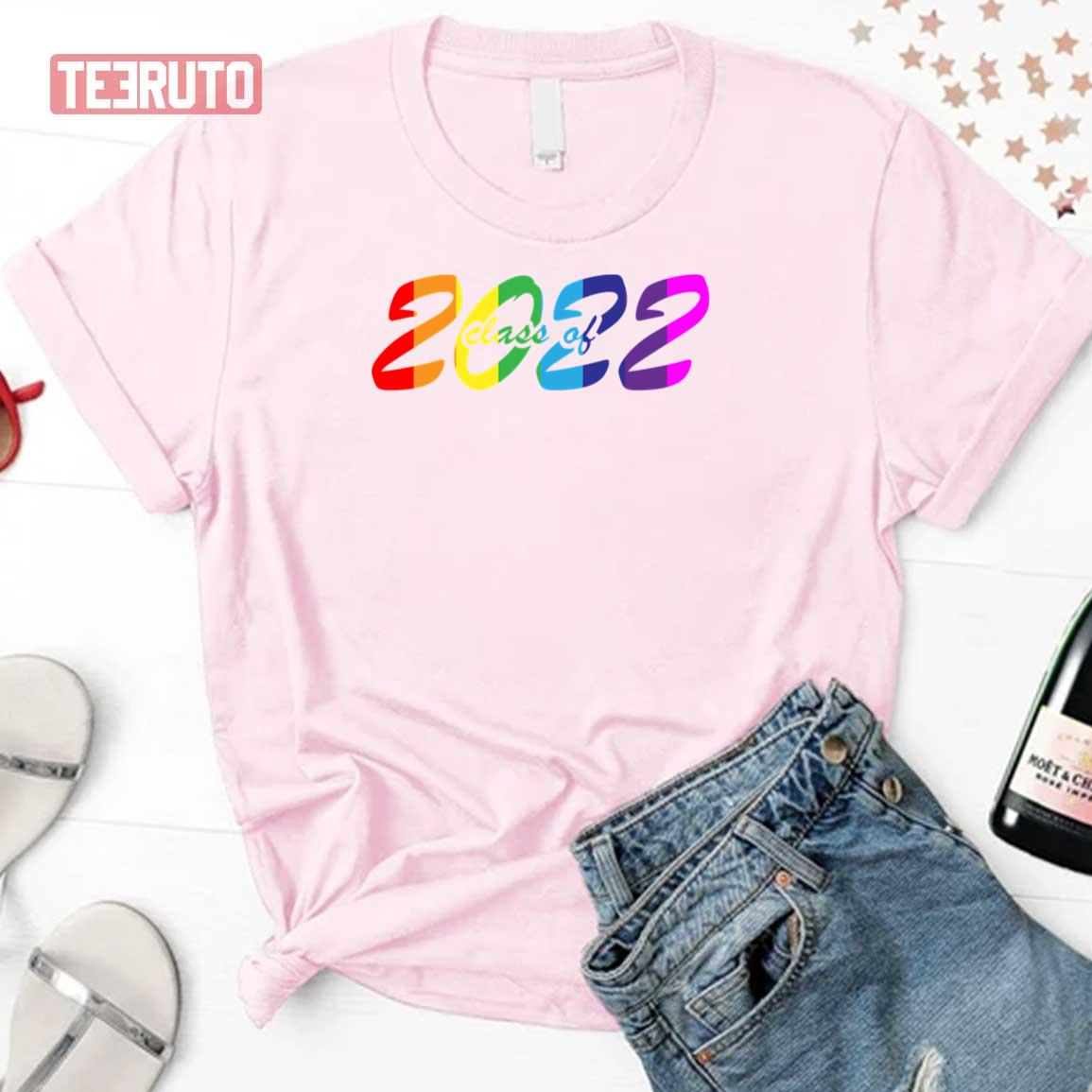 Class Of 2022 Rainbow Unisex T-Shirt
