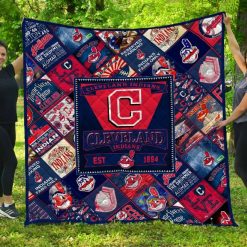 Cleveland Indians Quilt Blanket LC3
