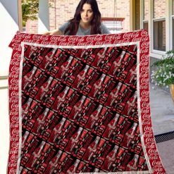 Coca Cola Quilt Blanket