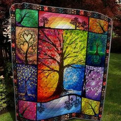 Colorful Tree Of Life Bs2903 12 Quilt Blanket