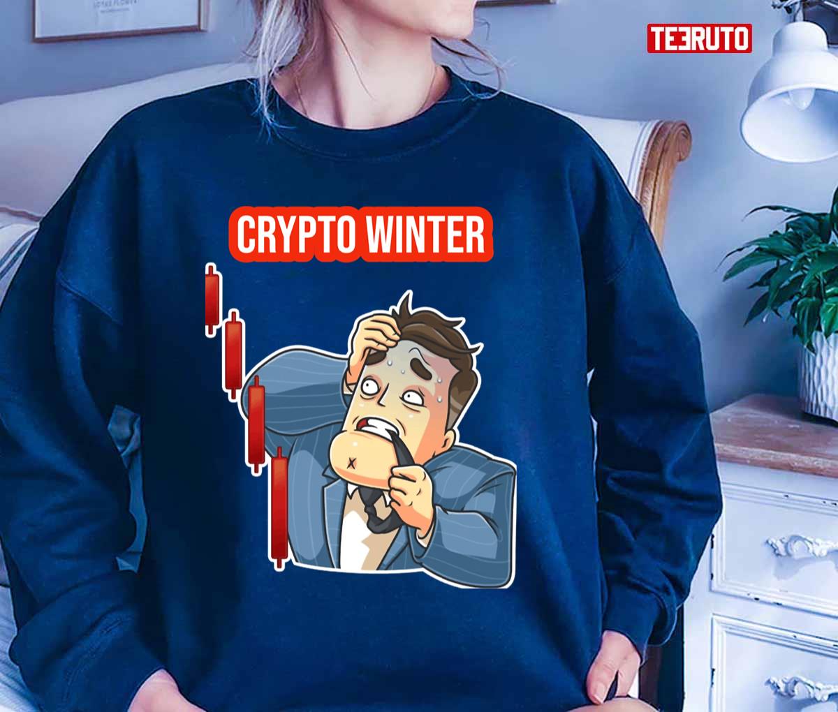Crypto Winter I Survived Unisex T-Shirt