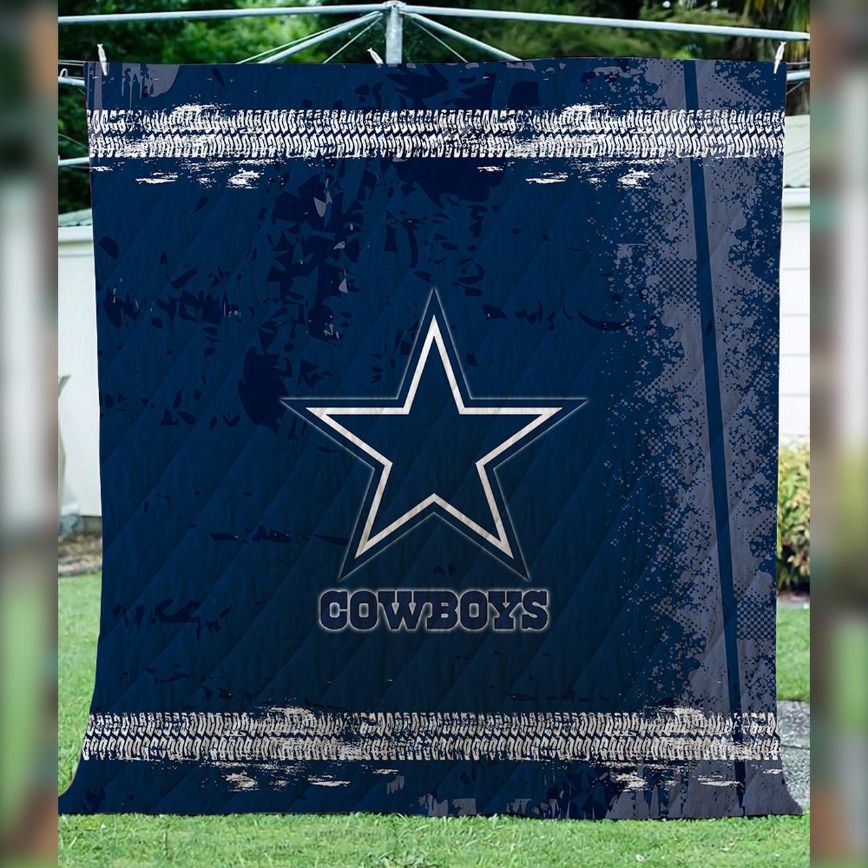 Dallas Cowboys Quilt Blanket - Teeruto