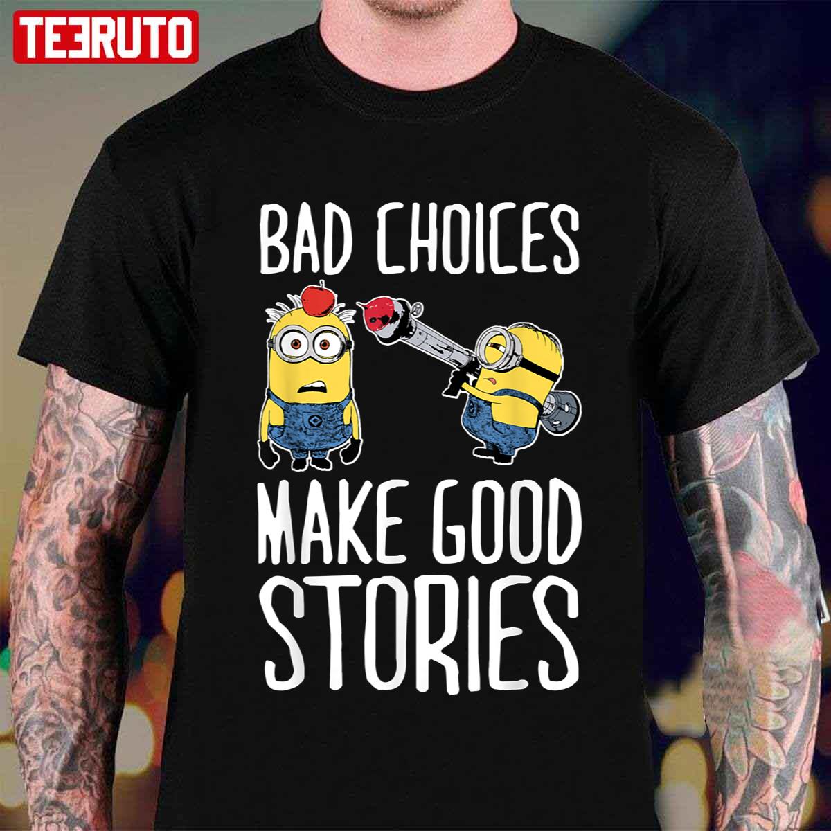 Despicable Me Minions Choices Stories Unisex Sweatshirt