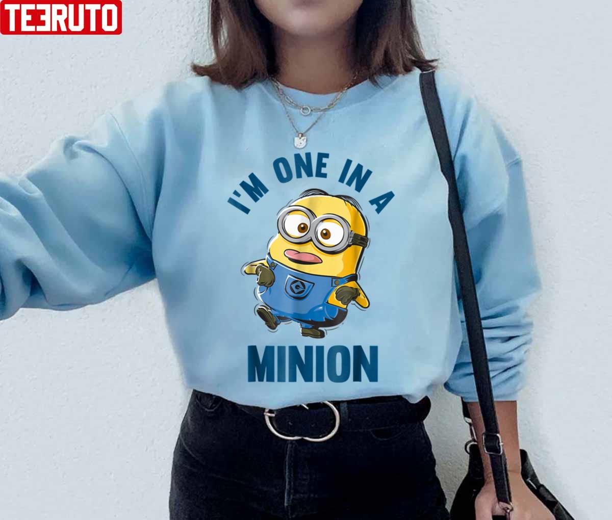 Despicable Me Minions Dave One In A Minion Graphic Unisex Hoodie