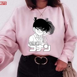 Detective Conan Japanese Famous Manga Anime Unisex Hoodie, Sweatshirt