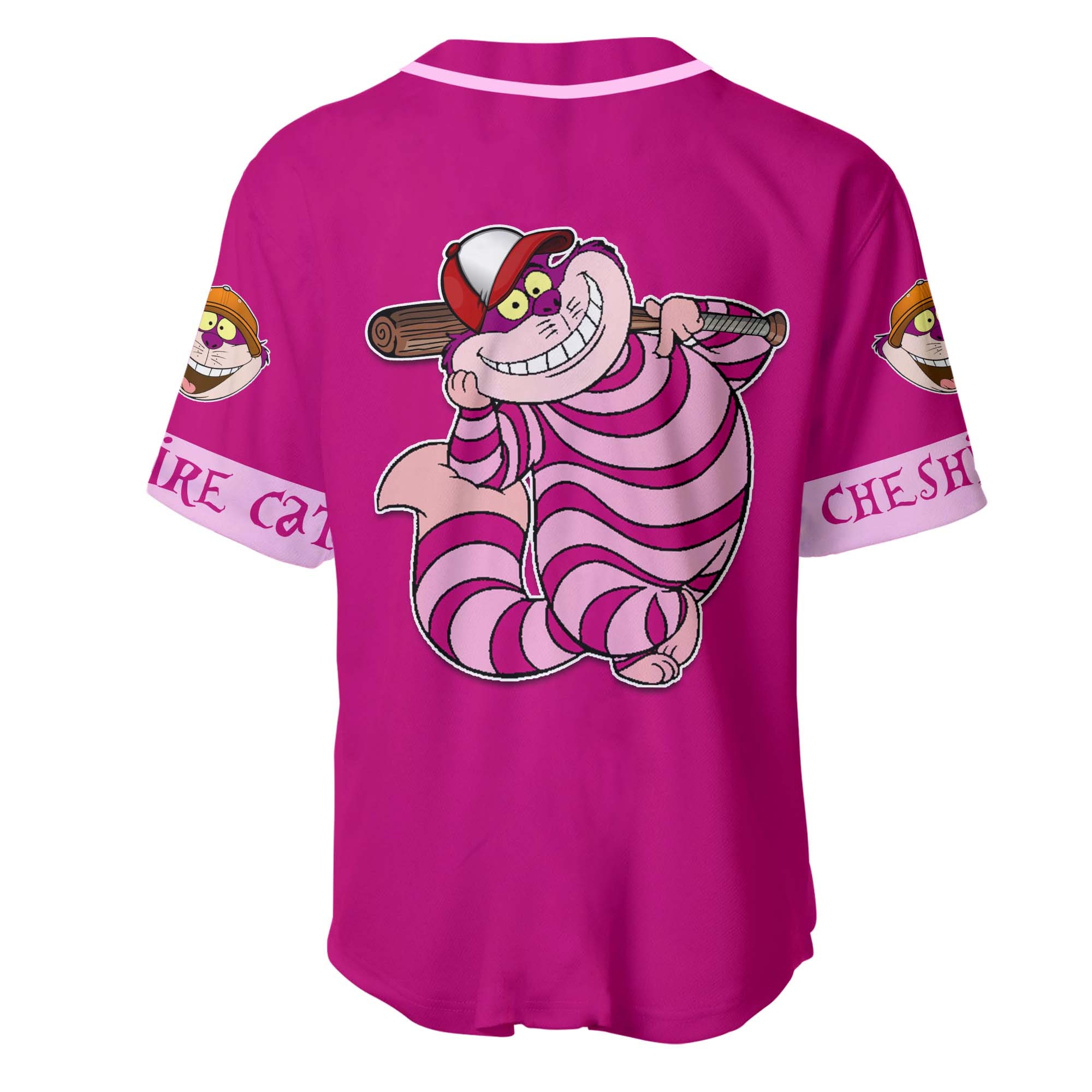 Minnie Baseball Black Pink Horizontal Text Custom Name Baseball Jersey Shirt  Cute Gift For Fans Disney - Banantees