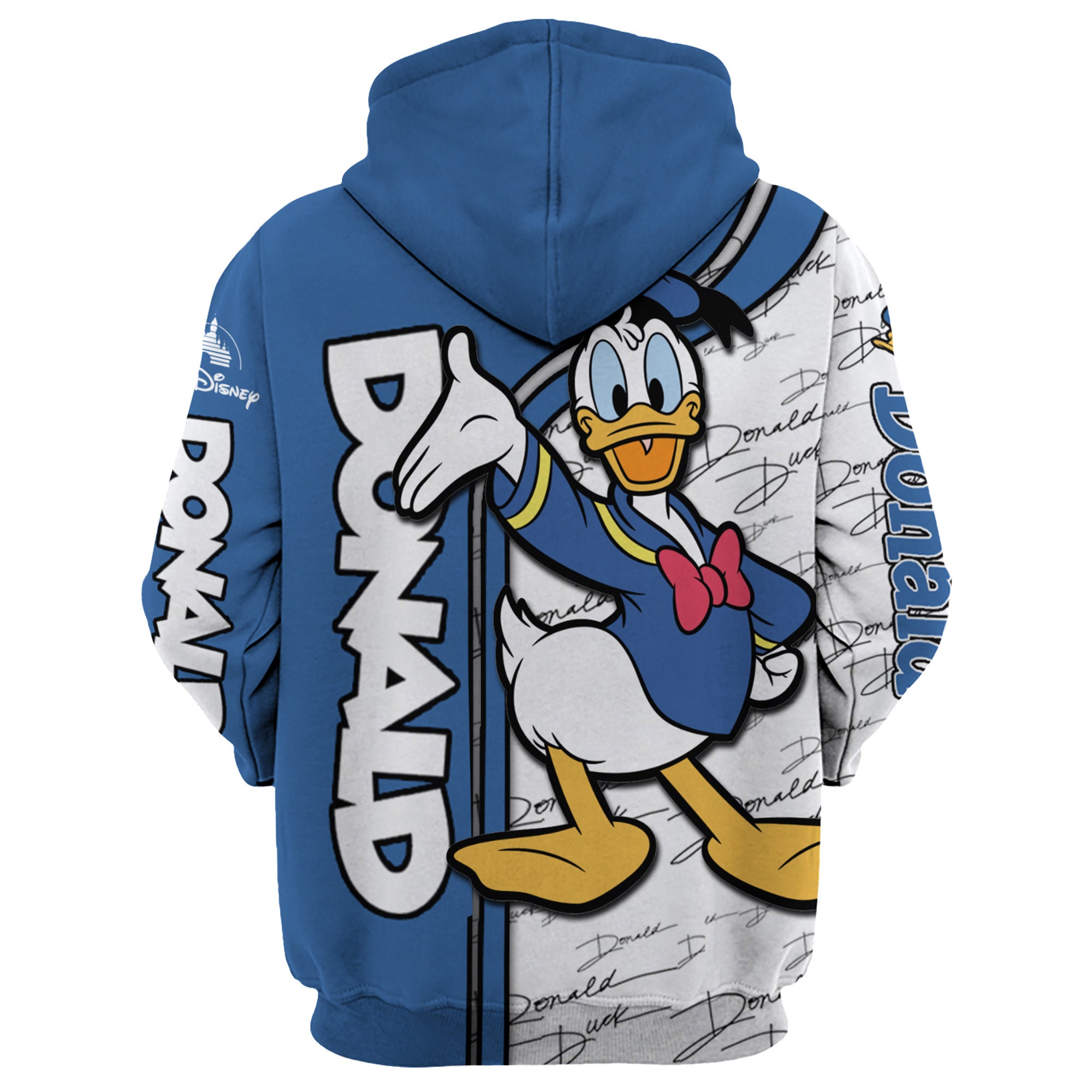 Louis Vuitton Donald Duck Hoodie 3D All Over Print - High-Quality Printed  Brand