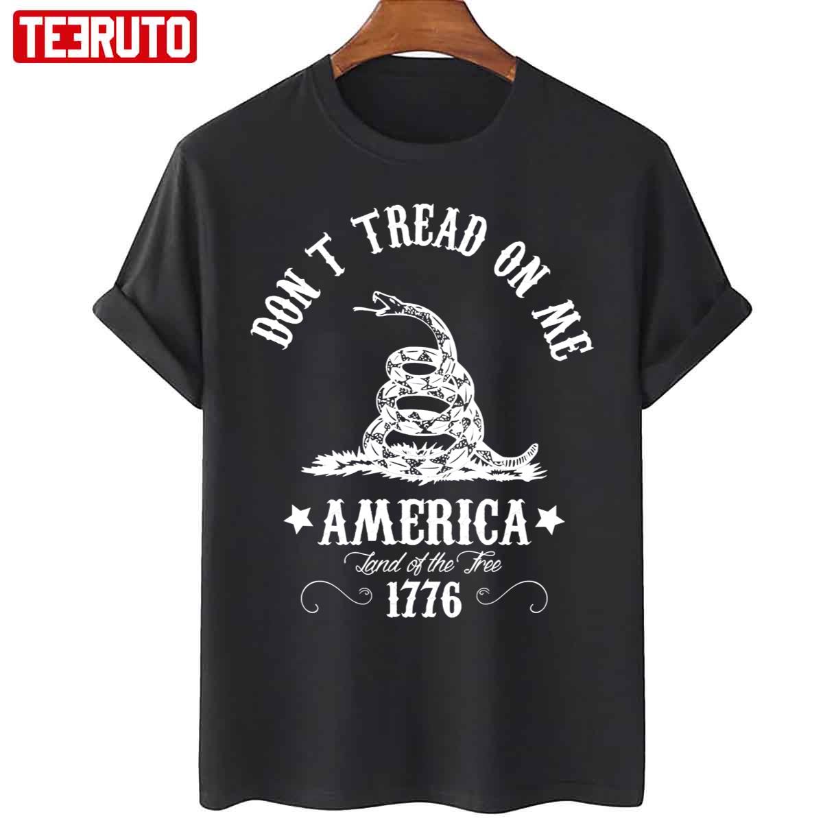 Don’t Tread On Me America1776 Unisex T-Shirt