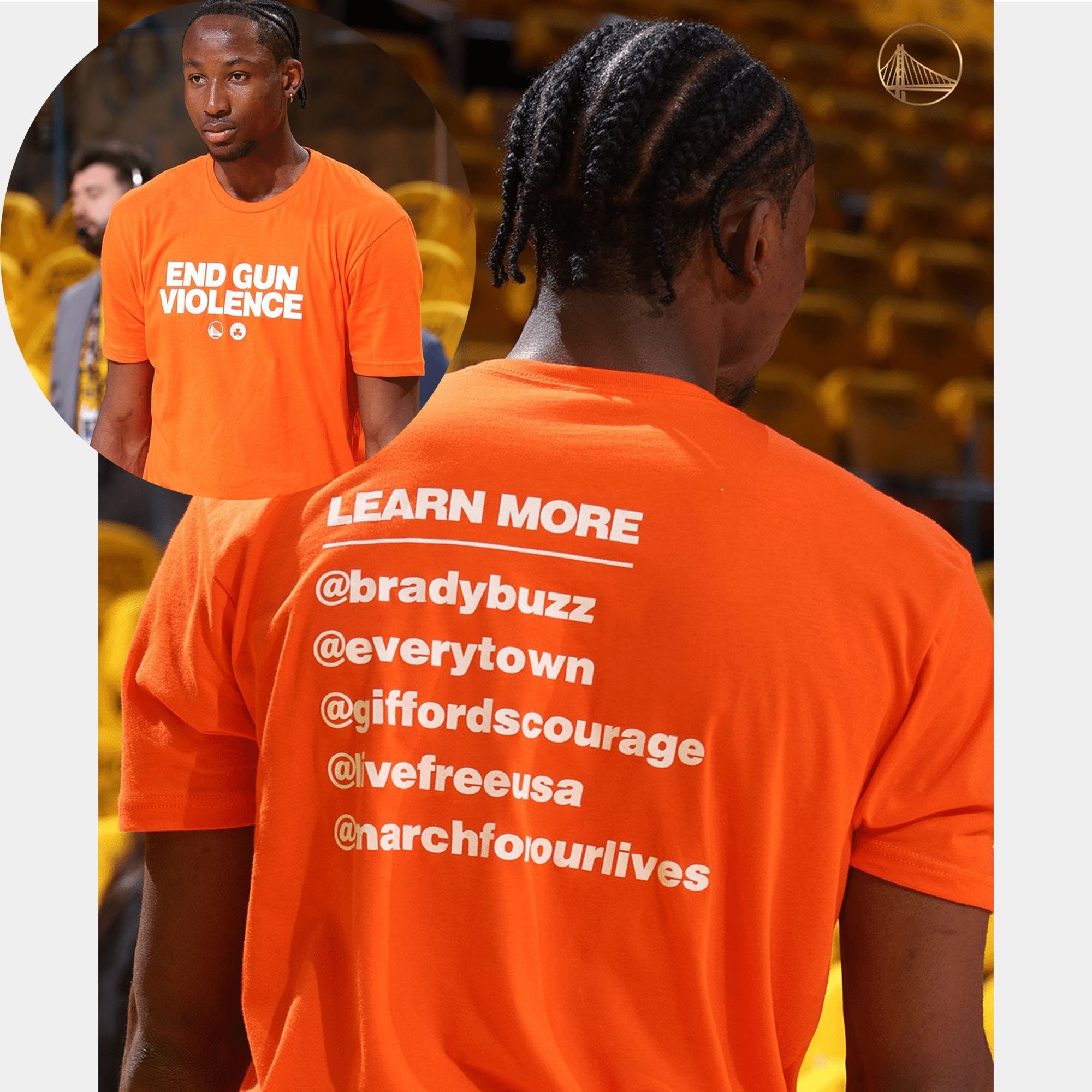 End Gun Violence Bradybuzz Everytown Giffords Courage Live Free March4OurLives Unisex T-Shirt