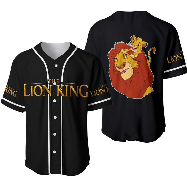 Family Lion King Player Disney Baseball Jersey 789 Gift For Lover Jersey