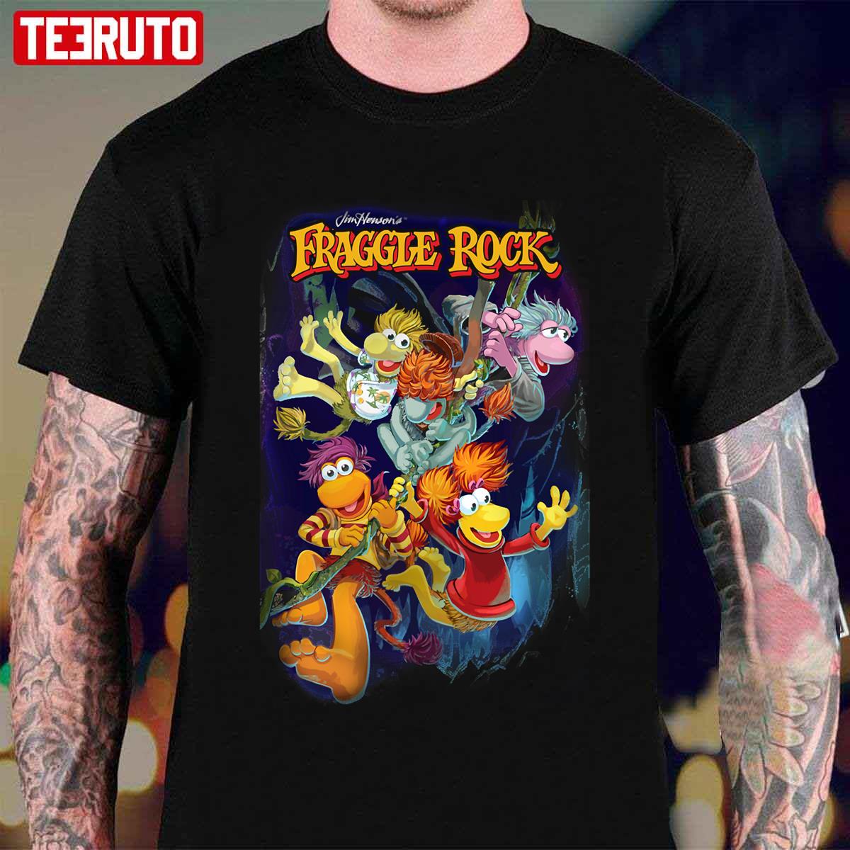 Fraggle Rock Retro Vintage Unisex T Shirt Teeruto