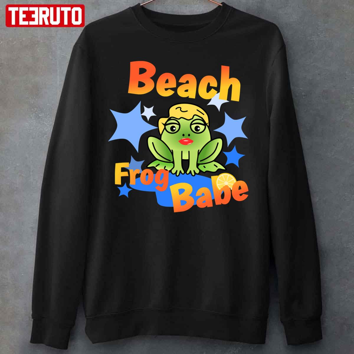 Frog At The Beach Unisex Sweatshirt