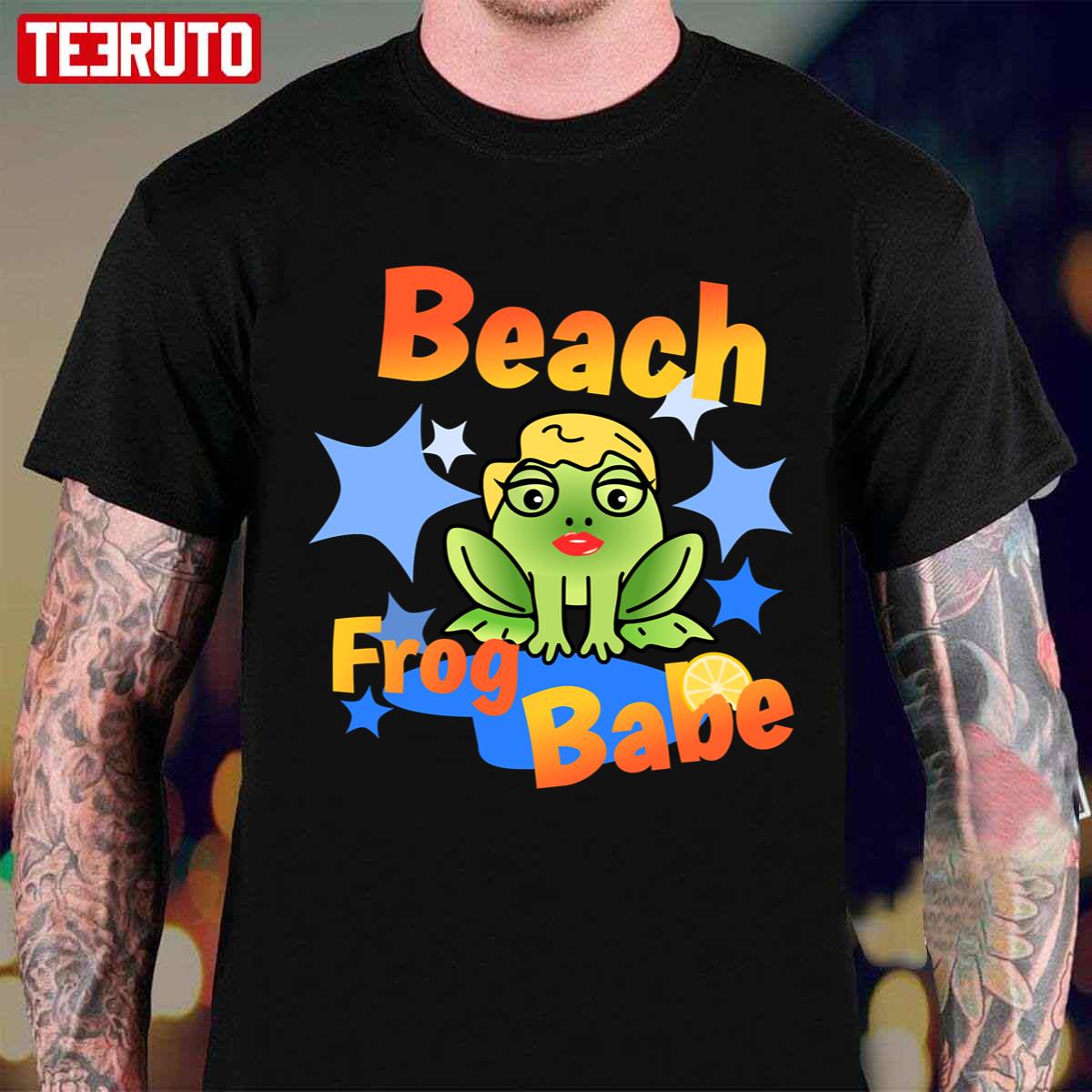 Frog At The Beach Unisex Sweatshirt