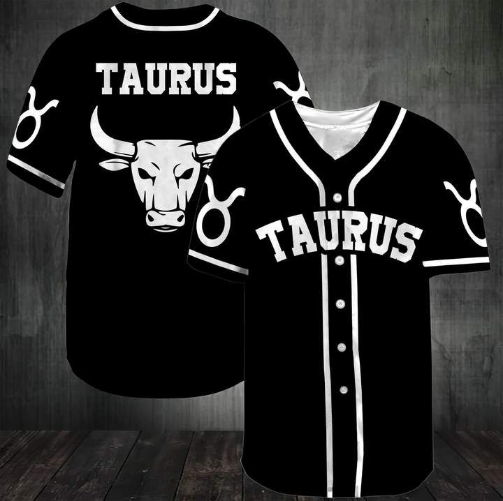 Gift For Brithday Taurus Zodiac Gift For Lover Baseball Jersey