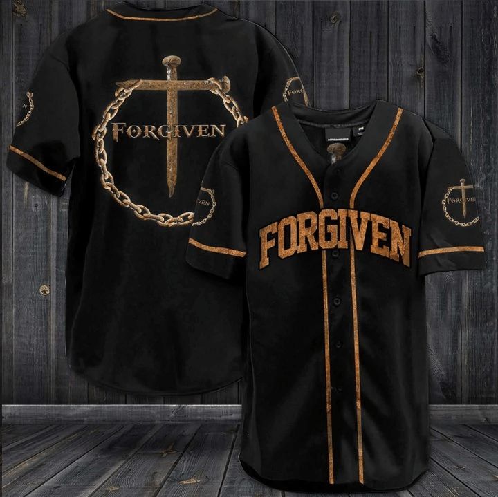 God Forgiven 1245 Gift For Lover Baseball Jersey