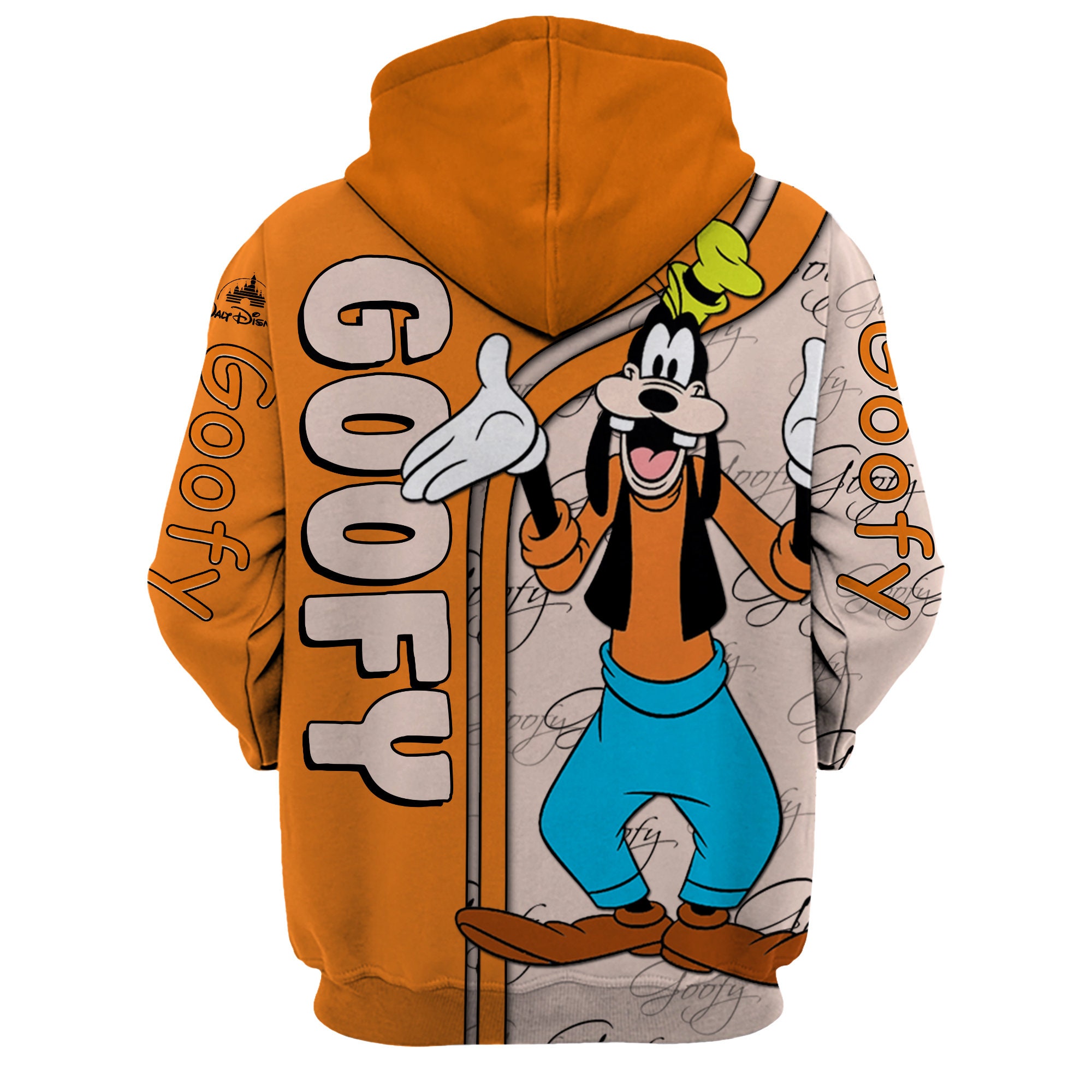 Goofy Dog Disney Unisex Cartoon Graphic 3D Hoodie - Teeruto